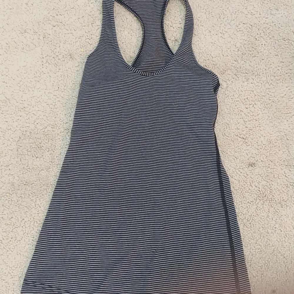 Lululemon striped tank top